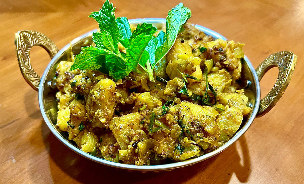 Chettinad Potato Fry(spicy)